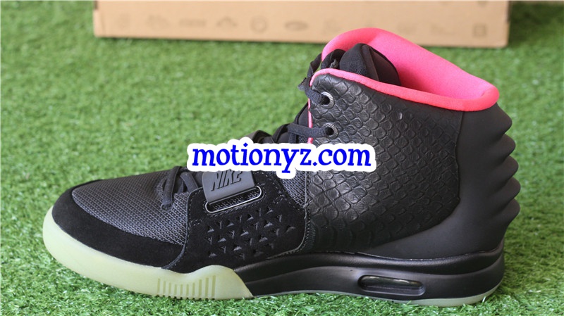 Nike Air Yeezy 2 NRG Solar Red Glow in the dark